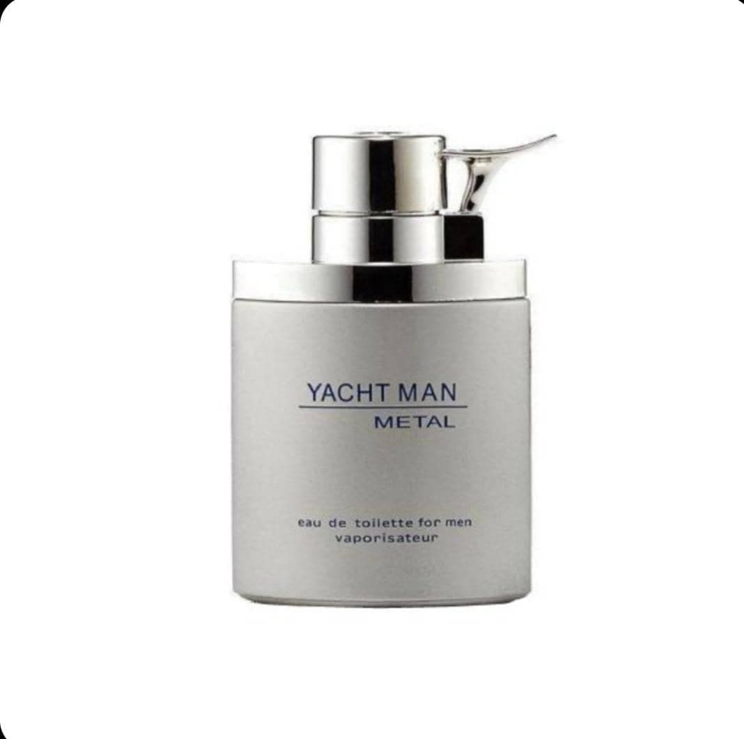 ادکلن مردانه یاچ من نقره ای yacht man metal — تصویر ۴