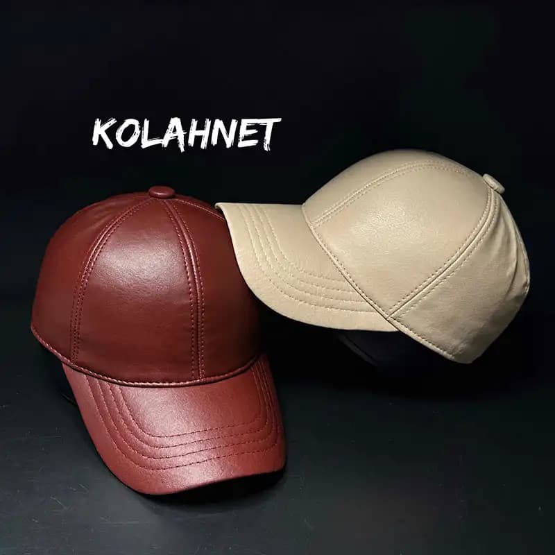 کلاه چرم مصنوعی کد 5310 — تصویر ۷