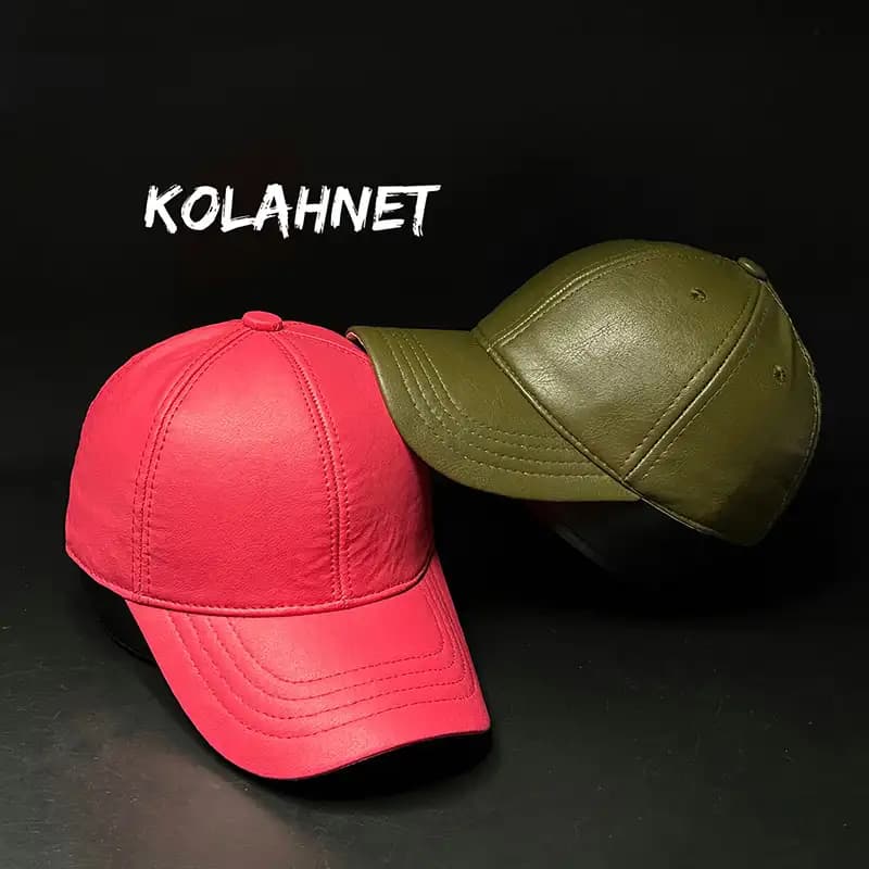 کلاه چرم مصنوعی کد 5310 — تصویر ۶