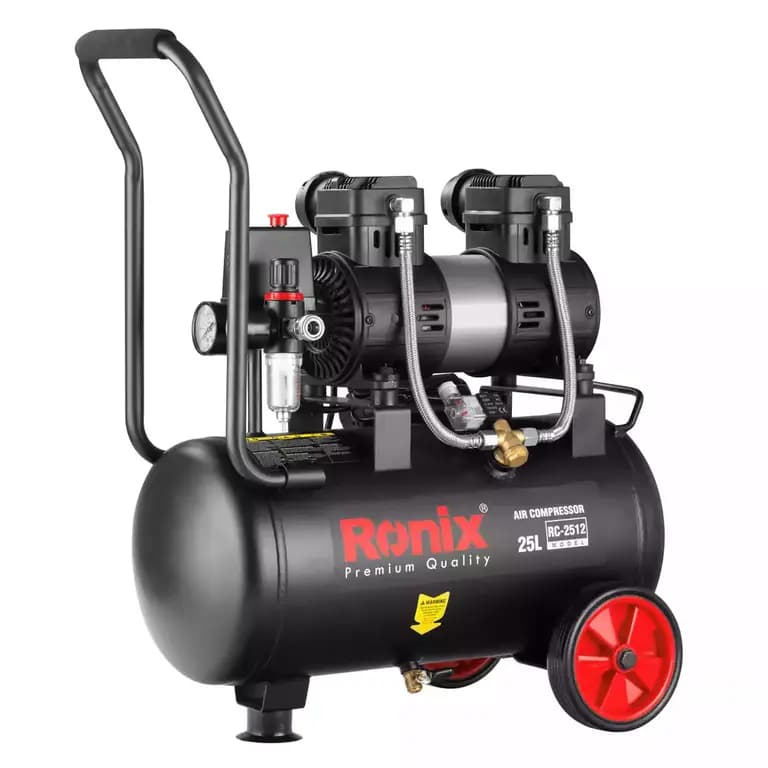 پمپ باد سایلنت رونیکس 25 لیتری مدل RC-2512 — تصویر ۲