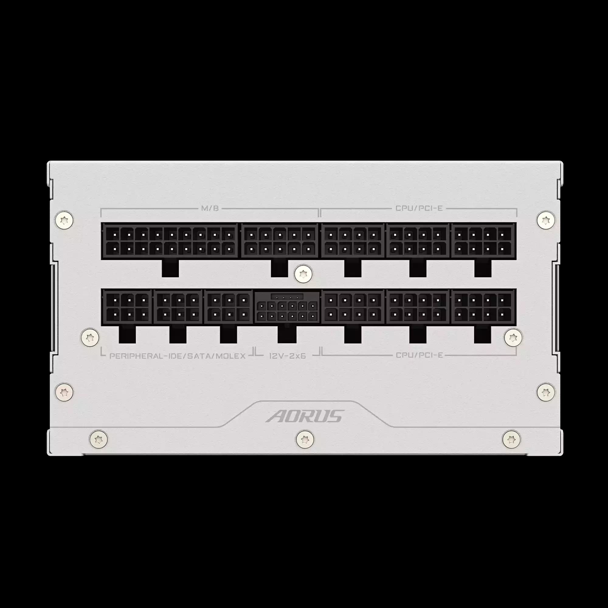 پاور ماژولار گیگابایت مدل AORUS ELITE P850W 850W PCIe 5.1 ICE (Rev. 2.0) — تصویر ۴