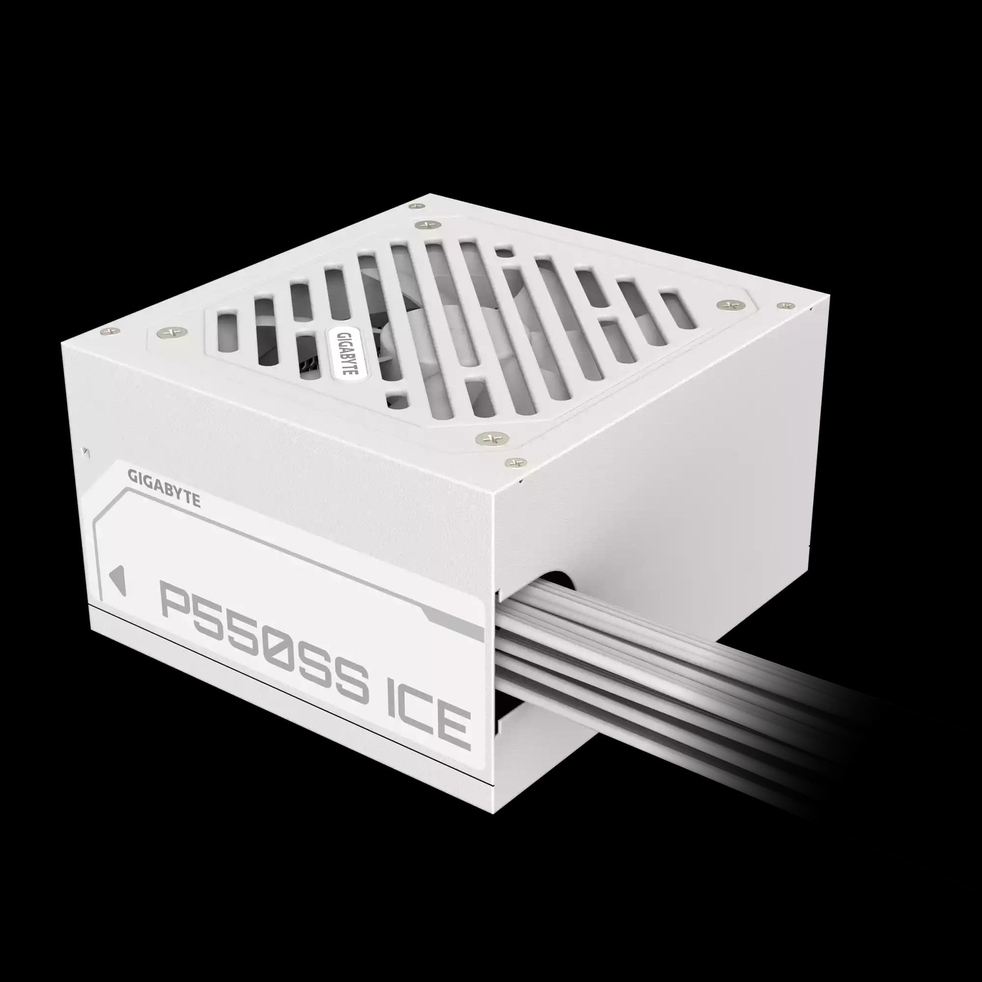 پاور غیر ماژولار گیگابایت مدل P550SS ICE 550W — تصویر ۶