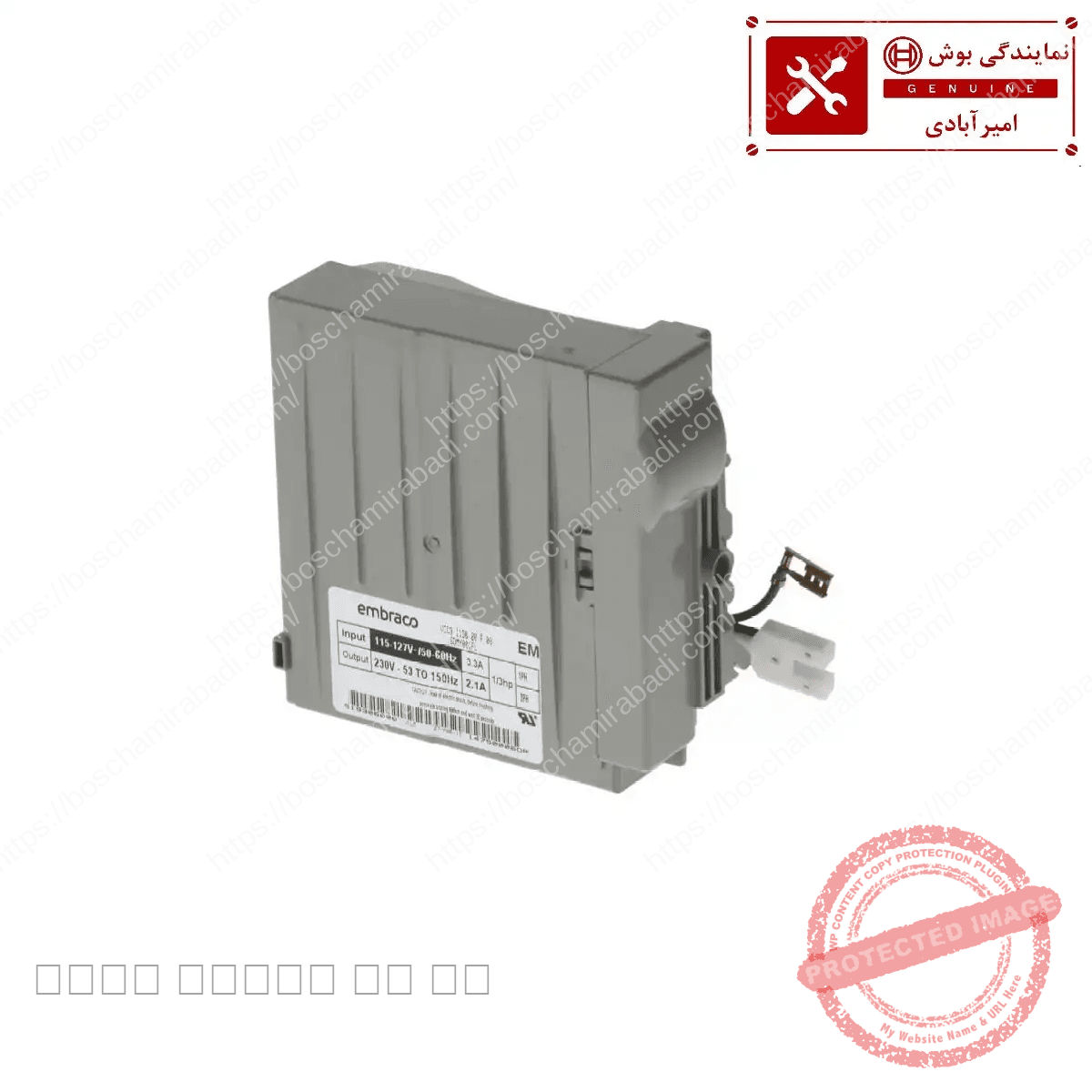 برد راه انداز موتور ساید جنرال 110 ولت اصلی کد: WR55X11029 — تصویر ۲