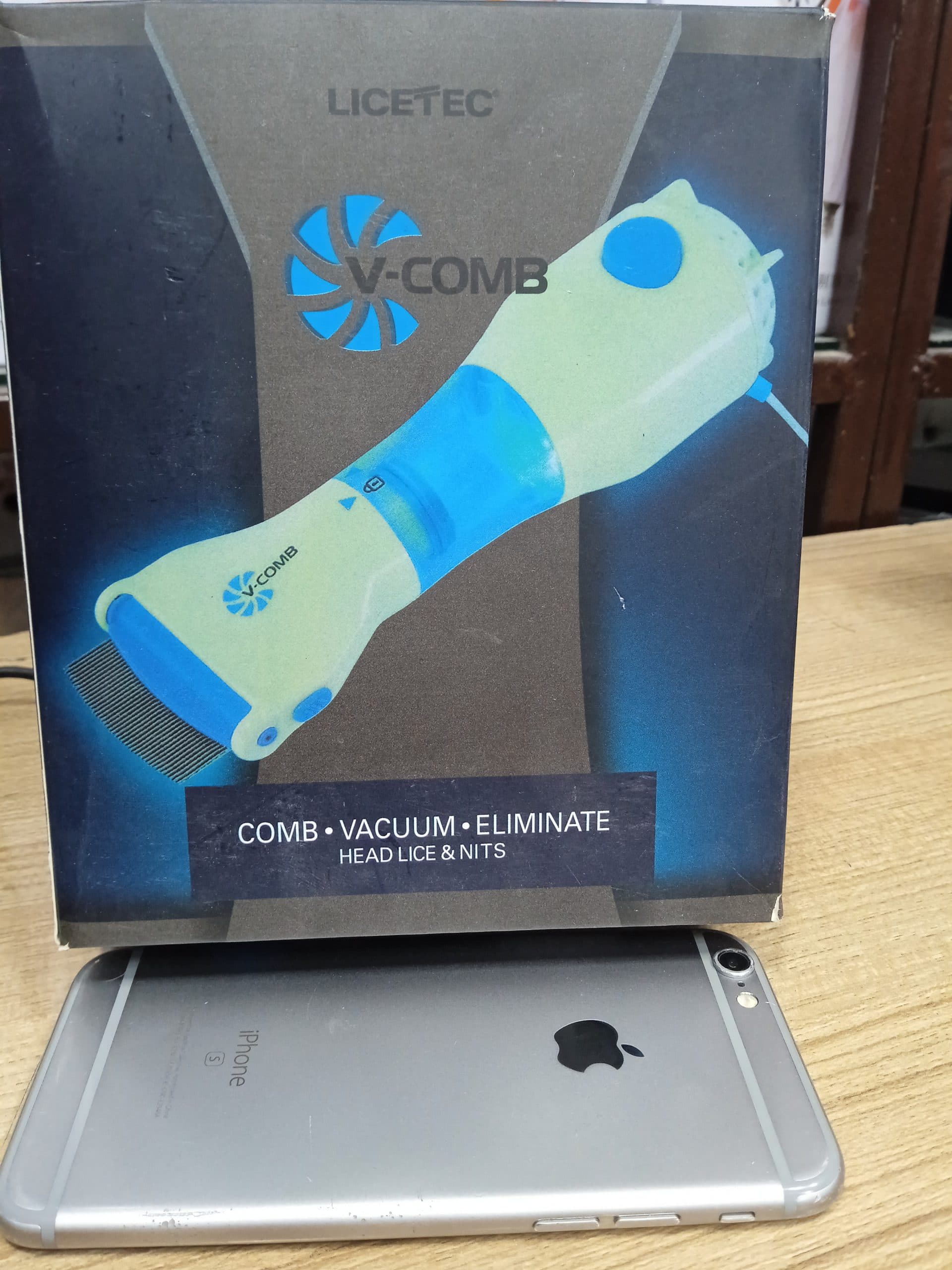 دستگاه شپشگیر برقی v-comb شپش گیر