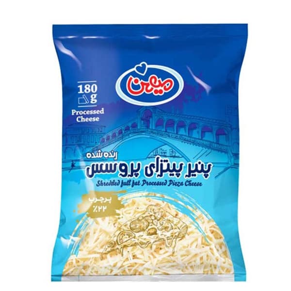 پنیر پیتزا پروسس ميهن 180 گرمی