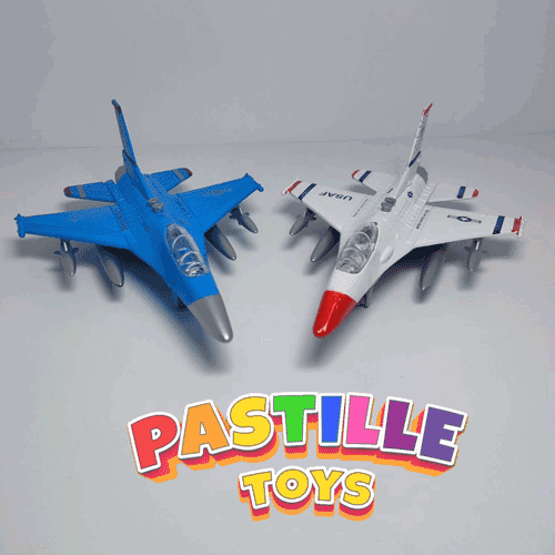 هواپیما اسباب بازی F16 عقبکش کد 1515