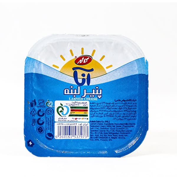 پنیر لبنه آنا 100 گرمی کاله