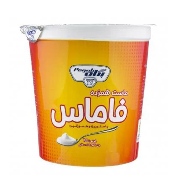 ماست همزده پرچرب فاماس پگاه 900 گرمی