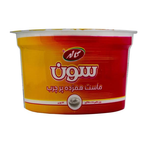 ماست همزده پرچرب سون کاله 450 گرمی