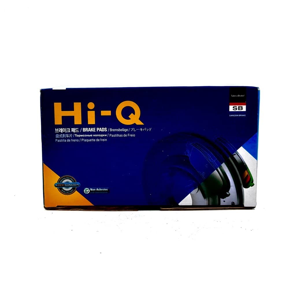 لنت ترمز جلو سمند قدیم برند های کیو Hi_Q کره اصلی — تصویر ۵