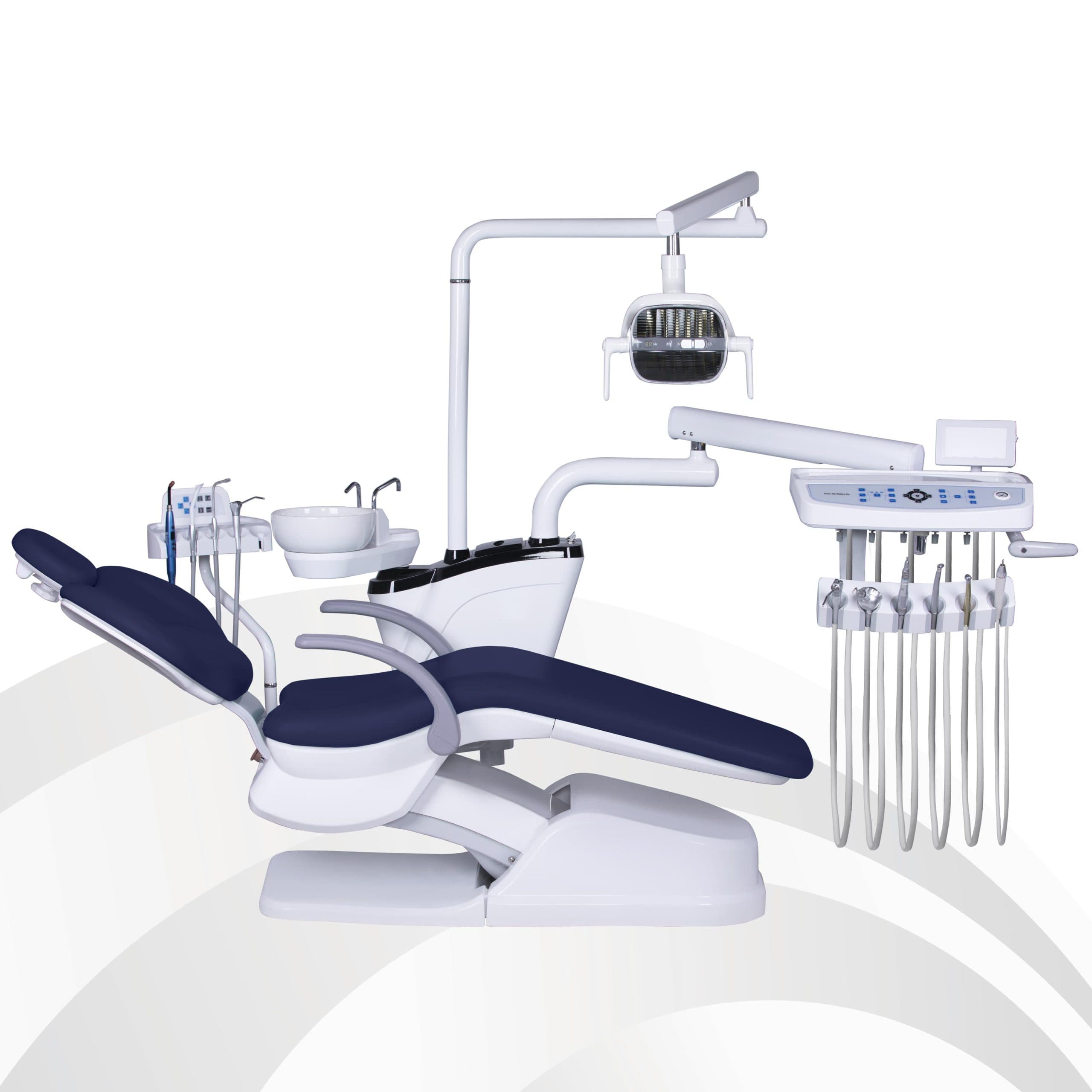 یونیت دندانپزشکی فراز طب مدرن مدل FTM E300 شلنگ از پایین — تصویر ۵