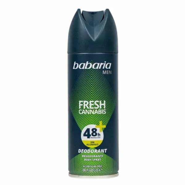 اسپری ضد تعریق باباریا Babaria مدل fresh cannabis