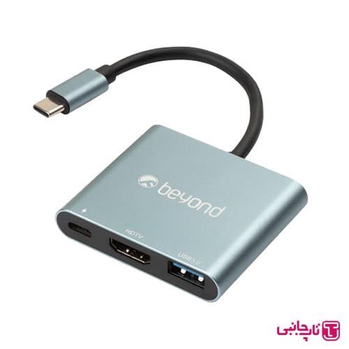 هاب TYPE-C بیاند مدل BA-412 BEYOND
