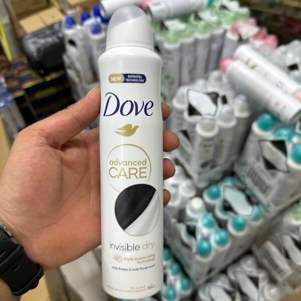 اسپری ضد تعریق داو (Dove) مدل Invisible Dry سری Advanced Care – حجم ۲۵۰ میل (اصل انگلیس)