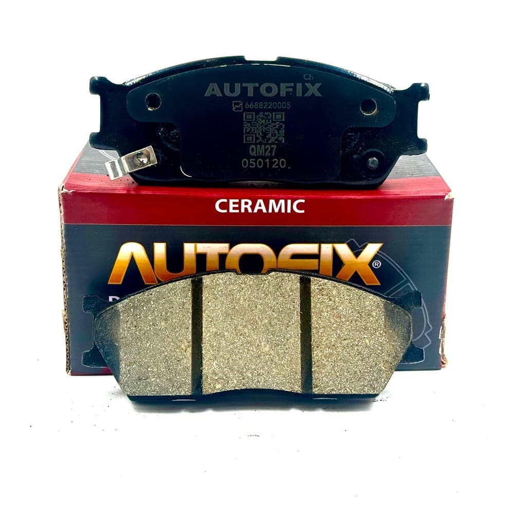 لنت ترمز جلو سهند برند اتوفیکس تمام سرامیکی AUTO FIX