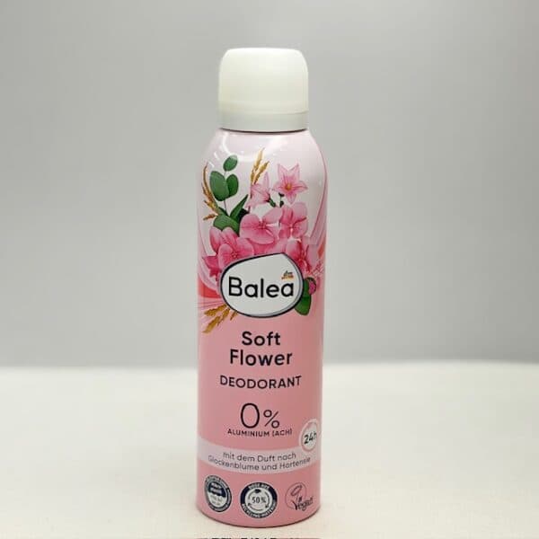 اسپری دئودورانت باله‌آ Soft Flower فاقد آلومینیوم حجم 200 میل