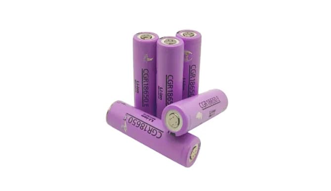 باتری لیتیومی Panasonic مدل CGR18650E-2C-2600mAh (استوک کم کارکرد)