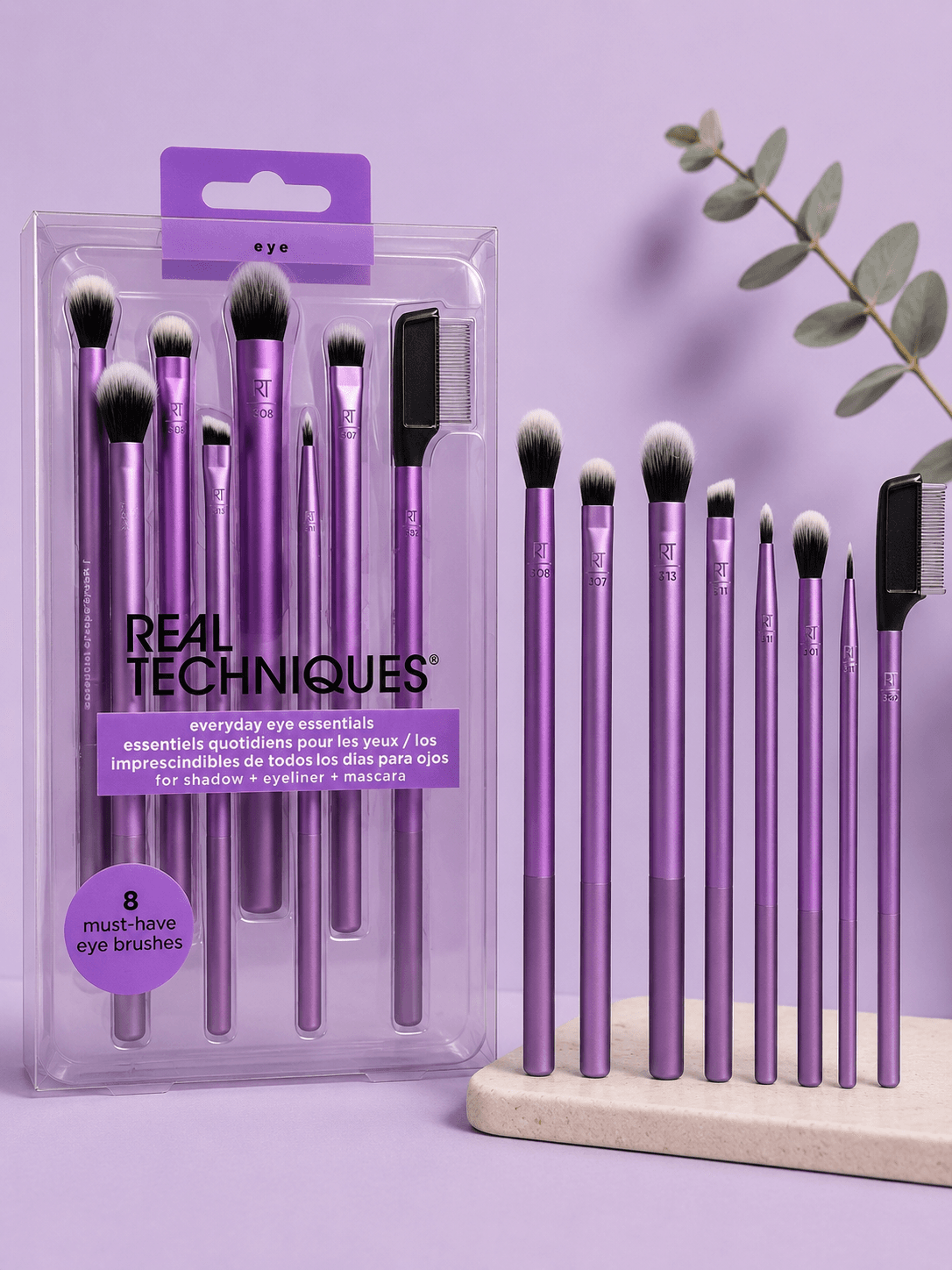 ست براش چشم Real Techniques Everyday Eye Essentials