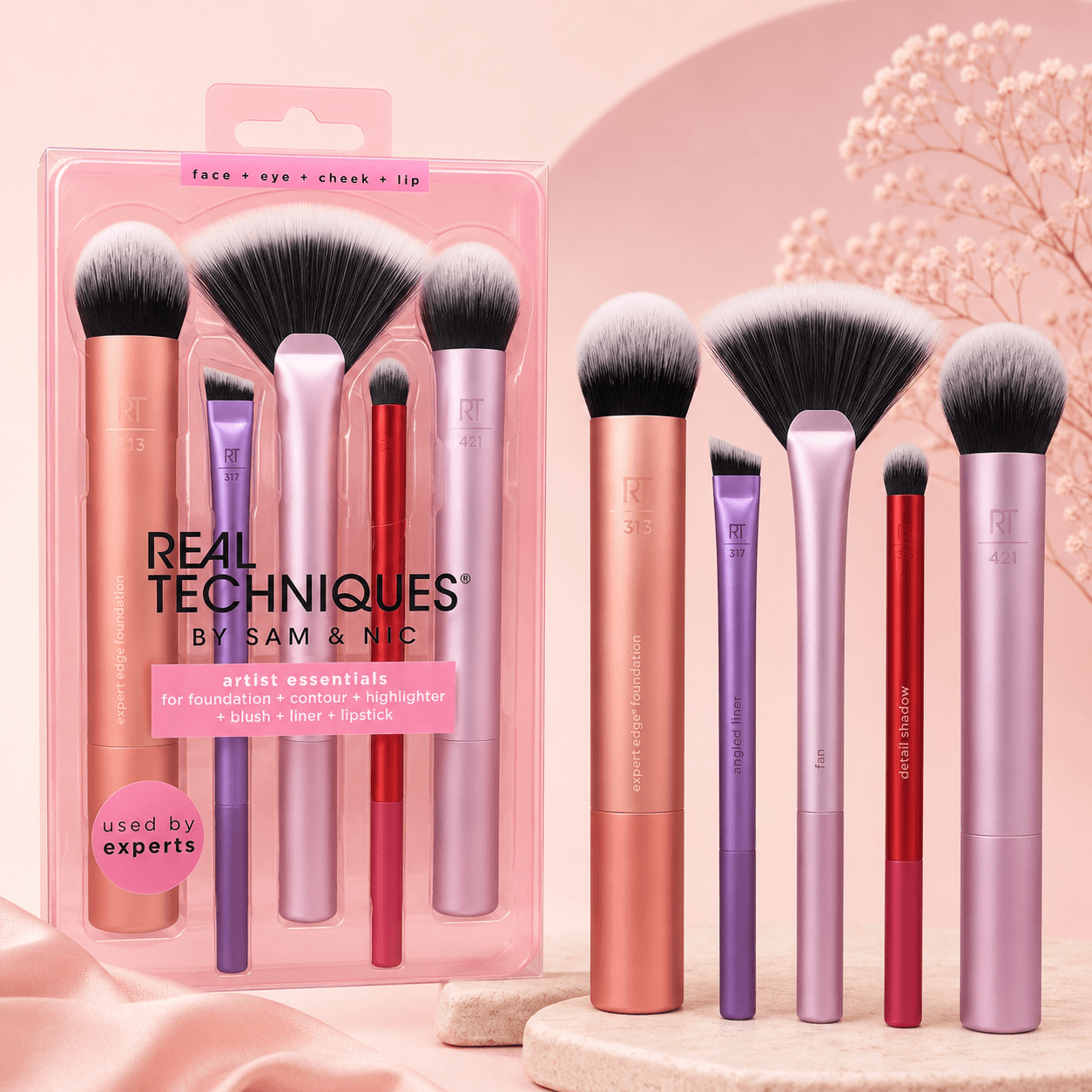 ست براش Real Techniques Artist Essentials