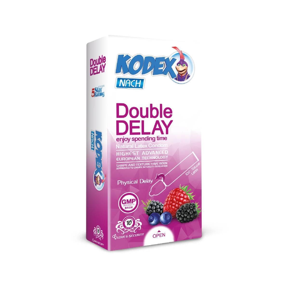 کاندوم کدکس تاخیری فیزیکی دابل دیلی Kodex Double Delay