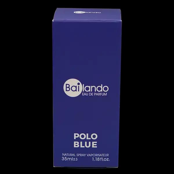 عطر جیبی مردانه بایلندو POLO BLUE پولو بلو حجم 35 میلی لیتر — تصویر ۴