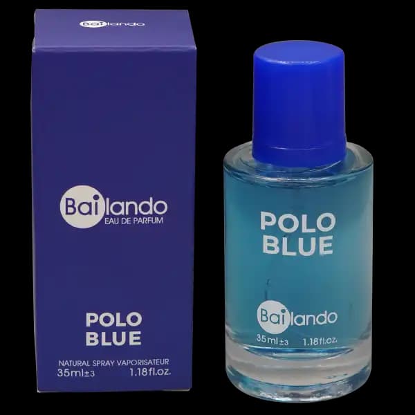 عطر جیبی مردانه بایلندو POLO BLUE پولو بلو حجم 35 میلی لیتر — تصویر ۳