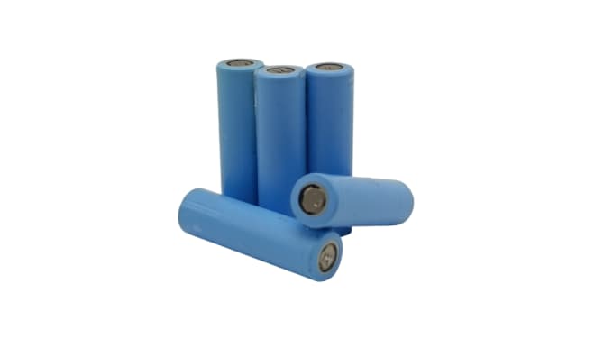 باتری لیتیوم یون مدل INR18650-HP-8C-2500mAh (استوک با کارکرد صفر)آبی روشن