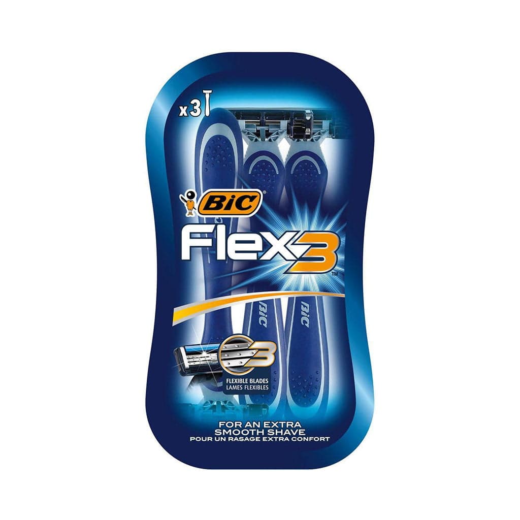 تیغ اصلاح 3 عددی بیک مدل Flex 3