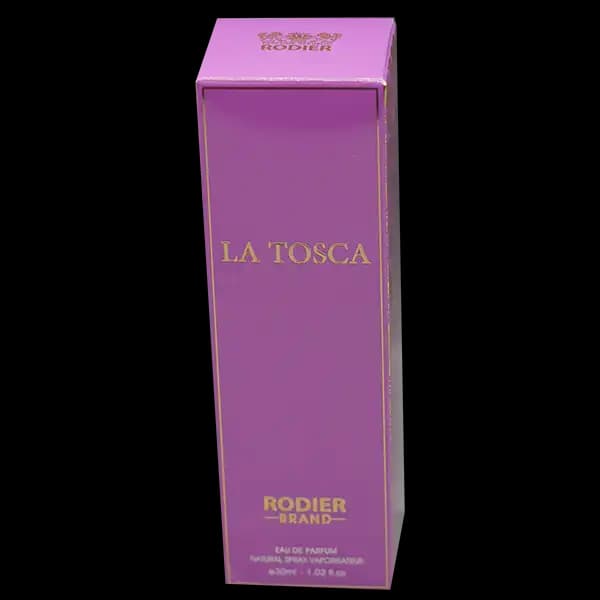 عطر جیبی زنانه رودیر LA TOSCA لاتوسکا حجم 30 میلی لیتر — تصویر ۴