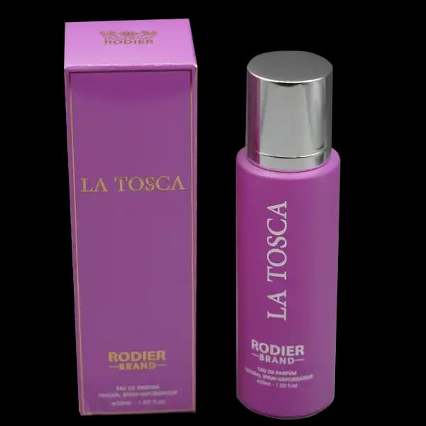 عطر جیبی زنانه رودیر LA TOSCA لاتوسکا حجم 30 میلی لیتر — تصویر ۳