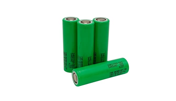 باتری لیتیوم یون مدل SAMSUNG-INR21700-50S-HP-5000Mah (استوک کارکرد صفر) — تصویر ۳