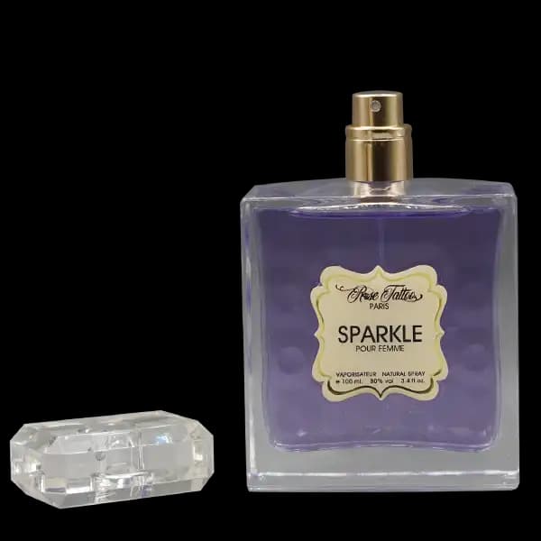 ادوپرفیوم زنانه رز تتو SPARKLE اسپارکل حجم 100 میلی لیتر — تصویر ۲