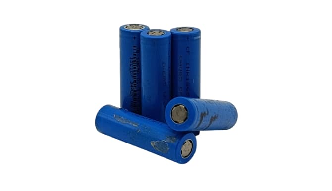 باتری لیتیوم یون مدل CF-INR18650-5C-2200Mah (کارکرده در حد نو)