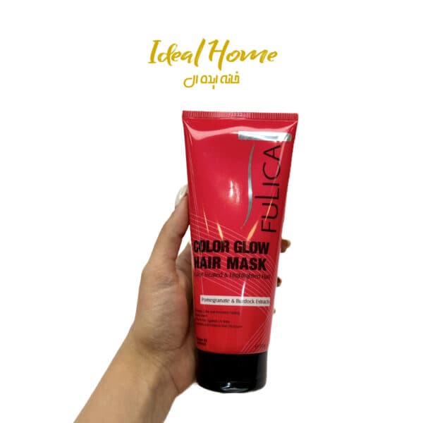 ماسک مو تثبیت‌کننده رنگ فولیکا – مدل Color Glow