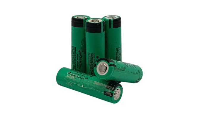باتری لیتیوم یون مدل PANASONIC-NCR18650A-2C-2900Mah (کارکرده درحد نو)