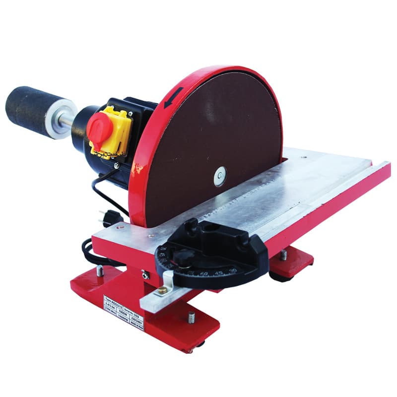 دستگاه سنباده دیسکی 300 میلیمتر و غلطکی محک RDS-5/12