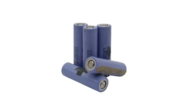 باتری لیتیوم یون مدل SAMSUNG-ICR18650_32A-3200Mah (کارکرده درحد نو)