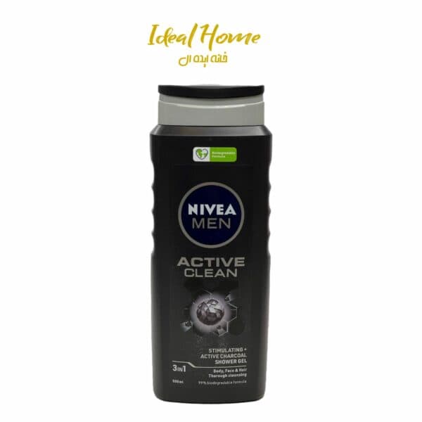 شامپو بدن مردانه نیوآ مدل – Active Clean Charcoal