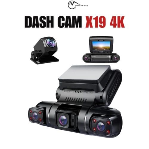دوربین ثبت حوادث 4k مدل X19 (چهار دوربین)