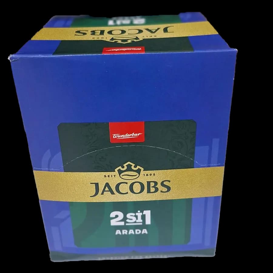 قهوه فوری جاکوبز 2 در 1 (Jacobs 2 in 1 Arada) 10.5 گرمی بسته 40 عددی