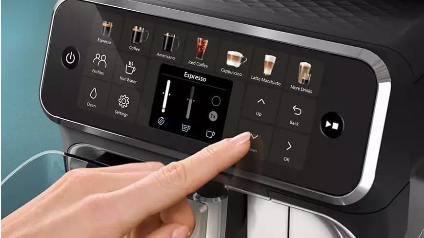 اسپرسوساز فیلیپس مدل PHILIPS EP5547 ا PHILIPS Espresso Maker EP5547 — تصویر ۲