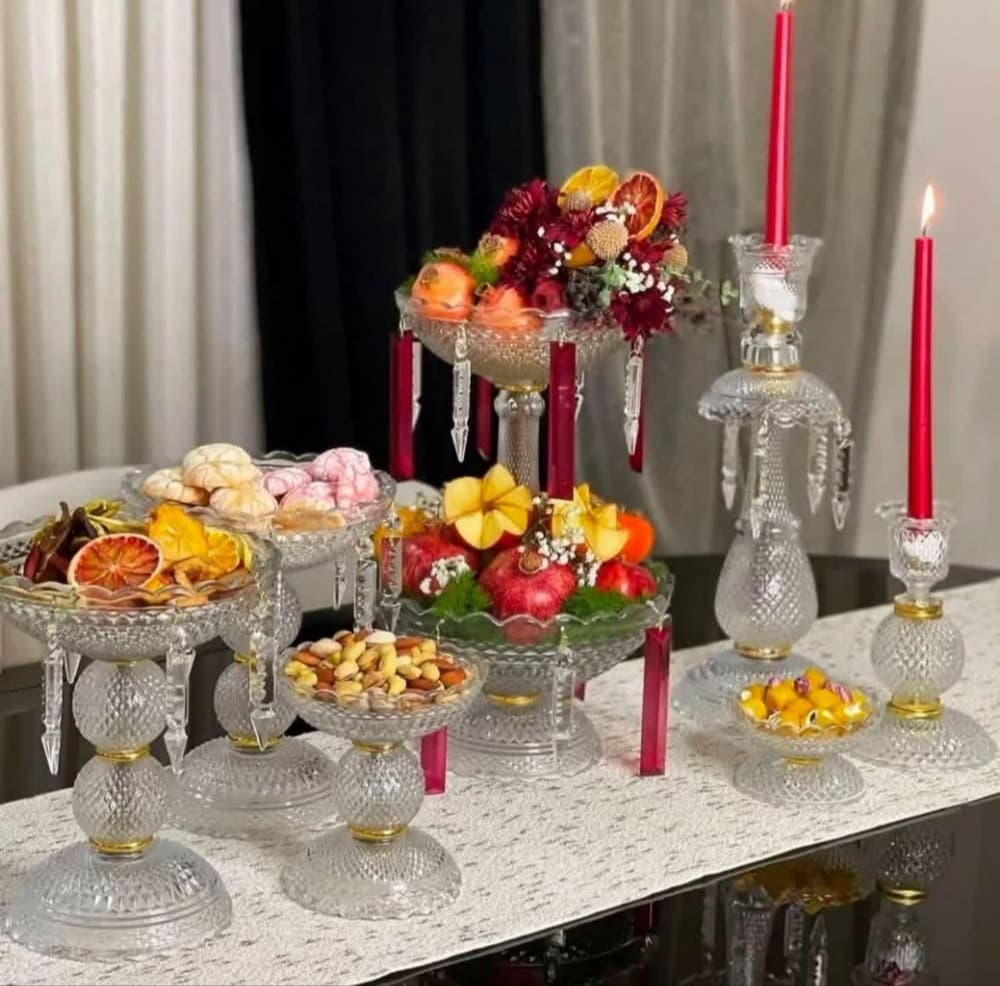 سرویس پذیرایی باکارات ست ۷ تیکه