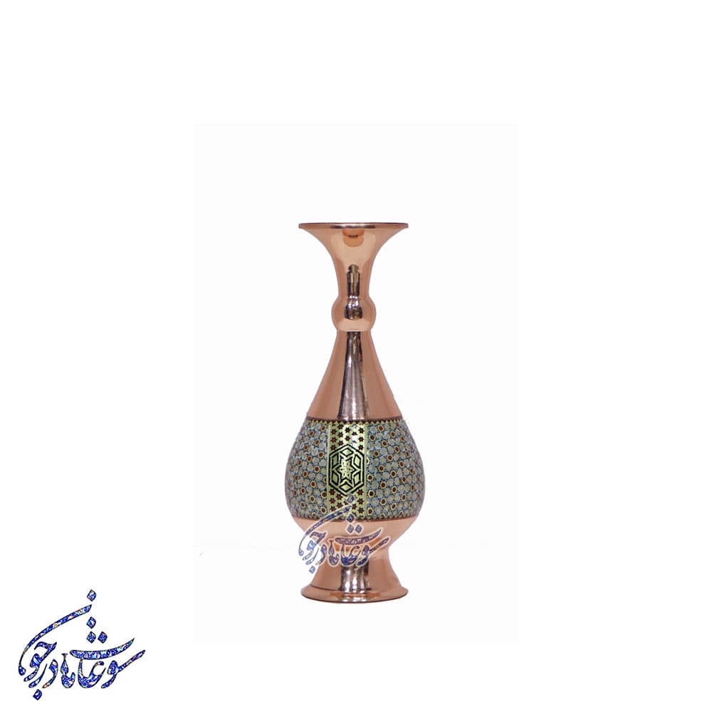 گلدان مس و خاتم صراحی سایز 20