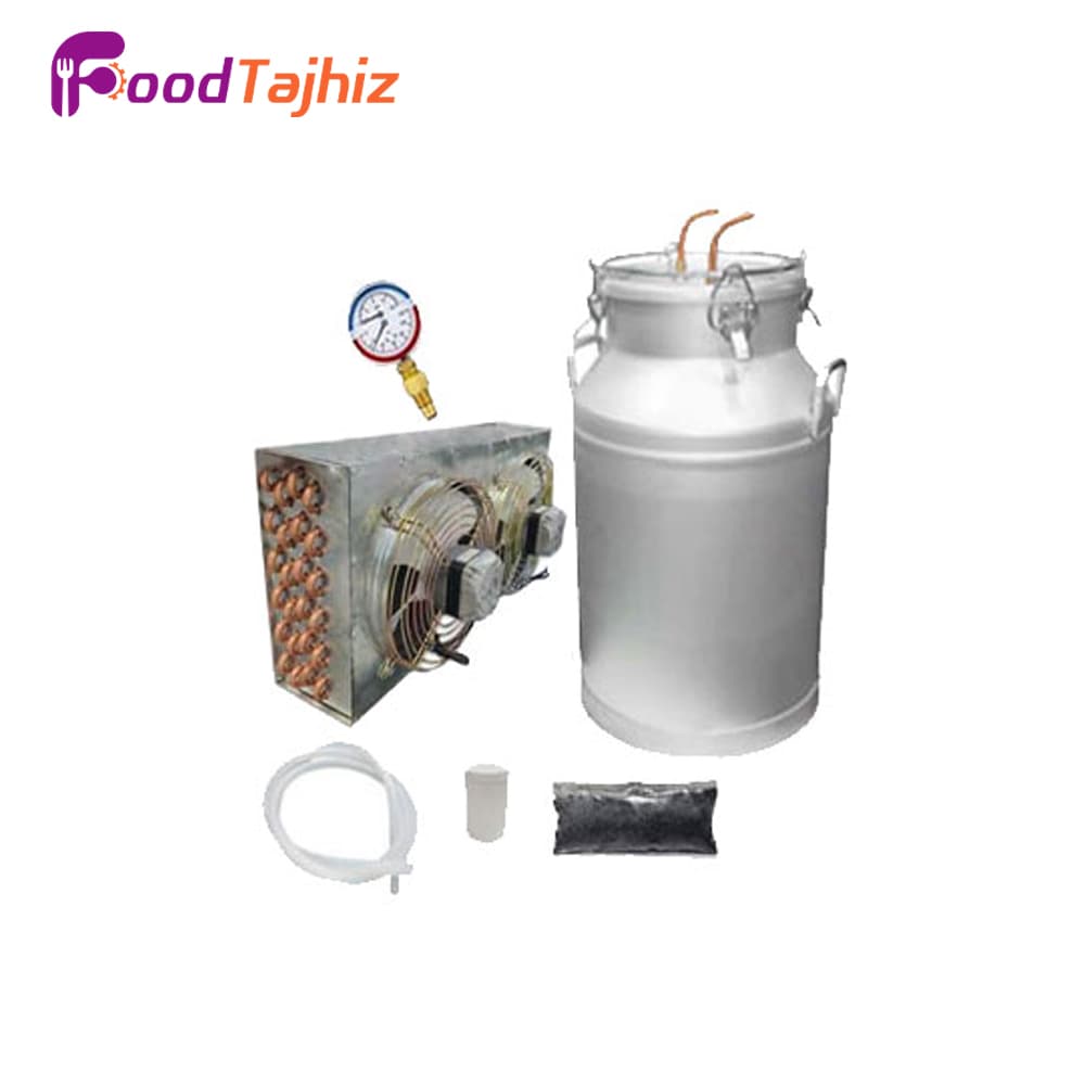 دستگاه تقطیر و عرق گیری 220 لیتر با خنک کننده برقی — تصویر ۲