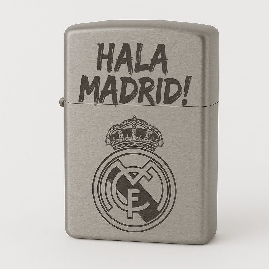 فندک زیپو رئال مادرید ( hala madrid )