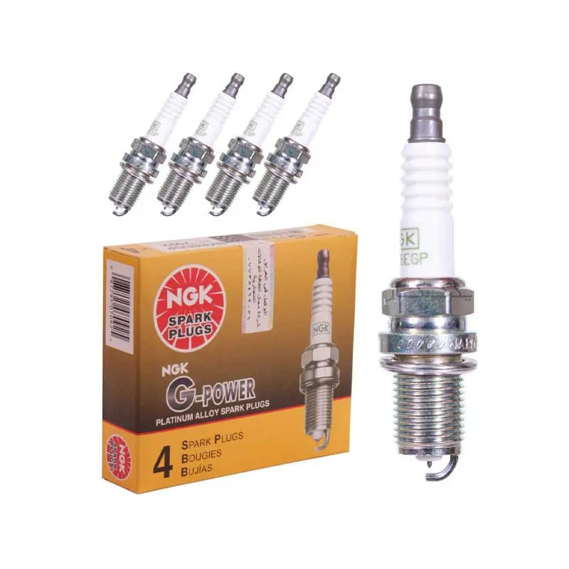 شمع پلاتین سوزنی پایه کوتاه سری G-Power ان جی کا NGK ژاپن (اصلی) — تصویر ۳