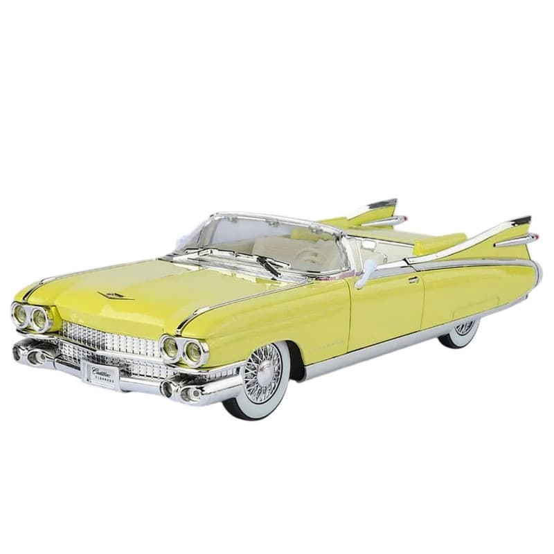 ماکت ماشین ناب سل مدل کادیلاک الدورادو کروک فلزی موزیکال چراغدار عقب کش کد Cadillac Eldorado Metal Musical Lighted Car — تصویر ۵