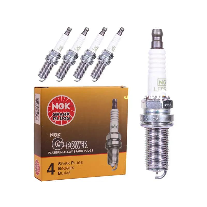 شمع پلاتین سوزنی پایه بلند سری G-Power ان جی کا NGK ژاپن (اصلی)
