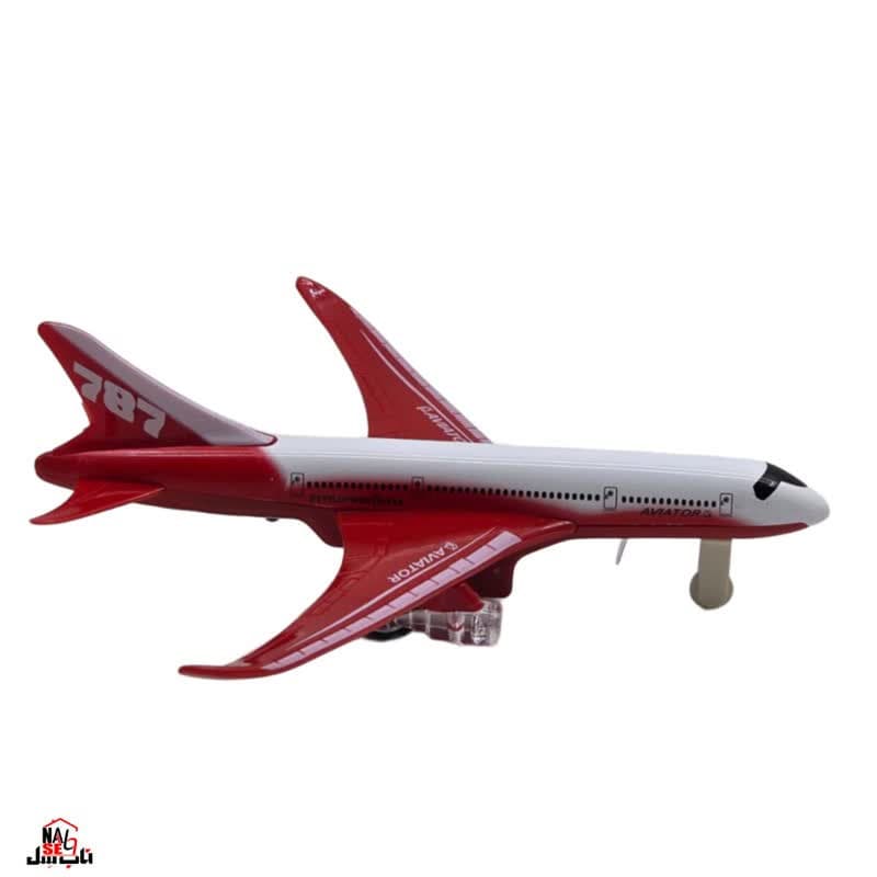 ماکت هواپیما ناب سل مدل مسافربری ایرباس موزیکال چراغدار AIRBUS 787 — تصویر ۷