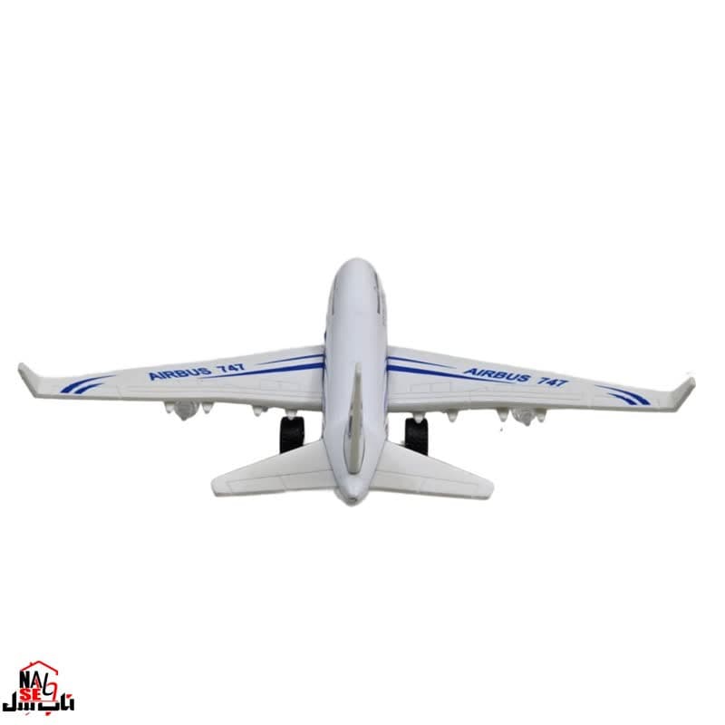 ماکت هواپیما ناب سل مدل مسافربری ایرباس موزیکال چراغدار AIRBUS 747 — تصویر ۷